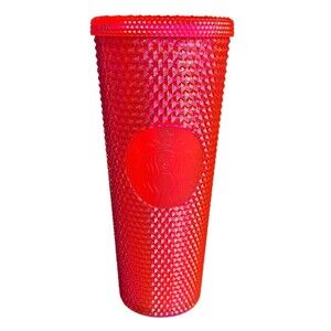 Starbucks Hot Pink Studded Tumbler Venti 24oz